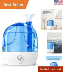 2.8L Large Capacity Ultrasonic Cool Mist Humidifier – Powerful Moisture Contr…