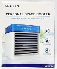 Portable Personal Space Air Cooler (AC) White 3 Speed – New in Box