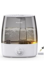 6.5L Stay Clean Tank Humidifier for Large Room, Low Maintenance, Top Fill Design