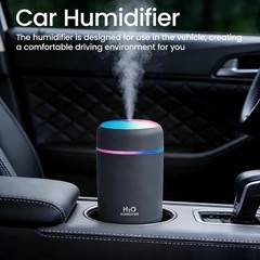 Mini USB Humidifier Aroma Diffuser Color LED Mist Air Freshener Home Office