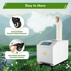 110V 300W Ultrasonic Humidifier Commercial Industrial Continuous Cool Fog Maker