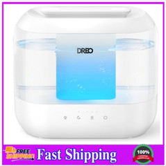 Dreo 4L Cool Mist Humidifier,32H Runtime,Quiet Ultrasonic,for Bedroom &Large Roo