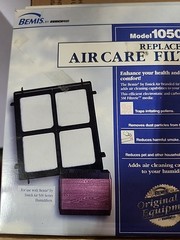 AIRCARE 1050 Air Care Filter,7 1/8×7 1/2×1″,Carbon 4NHG3