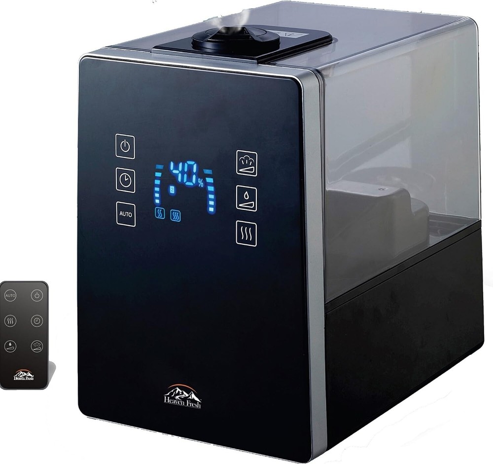 Heaven Fresh HF 710 Digital Ultrasonic Cool/Warm Mist Humidifier with Aroma I…