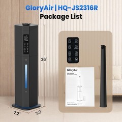 Dual Function 9L Humidifier – Top Fill, Whisper-Quiet & Adjustable Mist Levels