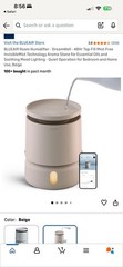 Blueair DreamWell H38i Room Humidifier 48Hr Top Fill InvisibleMist Tech