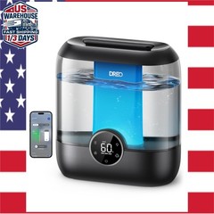 DREO Smart Humidifier 6L Ultrasonic Cool Mist for Large Rooms