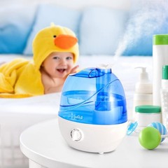 Cool Mist Humidifiers Bedroom & Large Room 2.5L Water Tank Quiet Ultrasonic Air