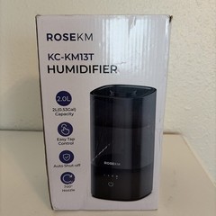 Rosekm KC-KM13T Air Humidifier .53 Gal Easy Touch Control Covers Up To 320 FT Sq