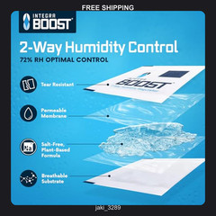 6 Pack Humidity Control Packs for Food Storage and Preservation