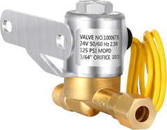 4040 Humidifier Water Solenoid Valve, Brass, 24 Volt Compatible with Aprilaire W