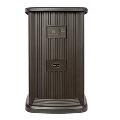 3.5 Gal Portable Pedestal Evaporative Humidifier Espresso Dry Air Moisturizer