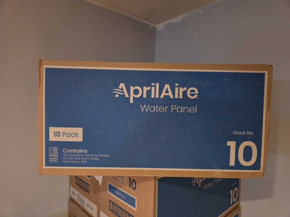 Aprilaire Water Panel Humidifier Filter Stock No. 10, Evaporative, 10 Pack