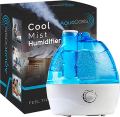 Aquaoasis® Cool Mist Humidifier (2.2L Water Tank) Quiet Ultrasonic Humidifiers f