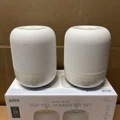 Pure Enrichment Top Fill Humidifier Set Bundle, 2-Pack