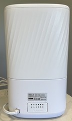 MIKO Humidifier With Cool and Warm Mist, Ultrasonic Humidifier w/ Remote MAH-01W