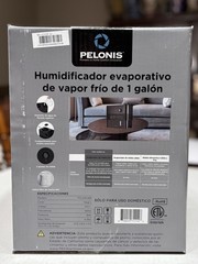 Pelonis 1 Gallon Cool Evaporative Humidifier PSU10E1BB Black New Sealed