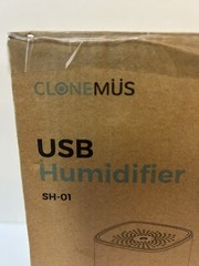 CLONEMUS USB Home Humidifier Mini Portable Plant Humidity Whisper Quiet Air