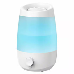0.66 Gal Ultrasonic Humidifier with Diffuser 270 Sq Ft 7 LED Colors 25Hr Runtime