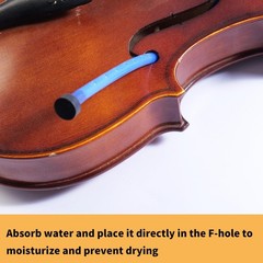 Nan Yante Violin Humidifier Tube – Reusable Silicone Design for 4/4-1/2 Violi…