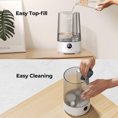 Homvana Humidifiers for Bedroom Home, 3.6 L Cool Mist TopFill 34H Super Long …