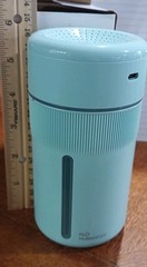 Mini Humidifier/Atomizer Runs 7hrs Super Quiet Holds 400ml W/Cord and Charger