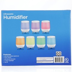 Ultrasonic Humidifier Diffuser Cool Mist Visible Mist Filter-Free 0.5 Gallon
