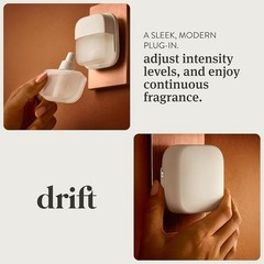 Drift Home Scent Diffuser Starter Kit in Teak – Adjustable Kit, White