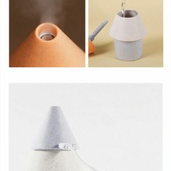 USB Christmas Tree Air Humidifier 250ml Portable for Home Car 3 Colors