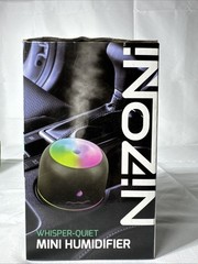 Brand New Portable Nizoni Whisper Quiet Mini Humidifier USB Powered 2 Mist Modes