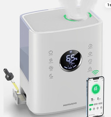 Homvana 6.5L Humidifier Warm Cool Mist Used Like New Bedroom Ultrasonic