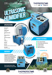 Ultrasonic Humidifier, 600 Pint Humidifier, Commercial & Industrial Humidifier