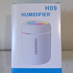H09 Cool Mist Humidifier w/ LED Lights 0.5 Gal Tank 4hr Timer 100 sq ft