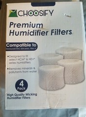 4Pack Choosify Humidifier Wicking Filters For Honeywell HAC-504 USA Shipping!