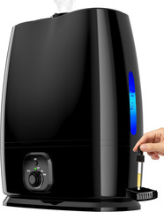 Everlasting Comfort 6L Humidifiers for Bedroom, Quiet 50HR Runtime No-Filter Sup