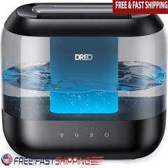 Top Fill Humidifier 4L Quiet 36H Runtime Ultrasonic Mist Baby Nursery Indoor New