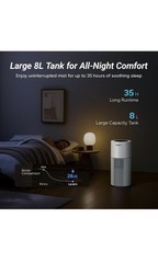 Smart Evaporative Humidifier Large Room up to 1000Ft², 800Ml/H High Output Air H