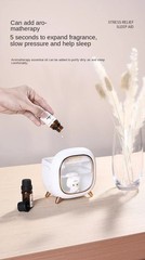 500ML Cute Doll Double Nozzle Ultrasonic Humidifier Essential Oil Aroma Diffuser