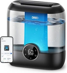 Smart Humidifier for Bedroom, 6 Liter Top Fill Super Large Cool Mist Humidifier