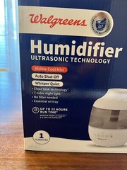 Humidifier Ultrasonic Technology Visibile Cool Mist Whisper Quiet Essential Oil