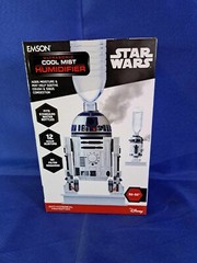 New Open Star Wars R2-D2 Cool Mist Humidifier Emson 9706D 12 Hour Runtime Disney