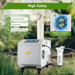 Ultrasonic Humidifier Industrial Commercial Agricultural Mist Cool Fog Maker