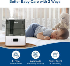 Humidifiers for Bedroom Large Room Home, (6L) Cool Mist Top Fill Essential Oil D