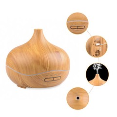 300ml Ultrasonic Essential Oil Diffuser Mist Humidifier 7 LED Air Purifier USA