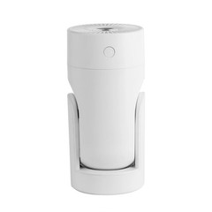 “360° Oscillating Humidifier & Air Purifier: Smart Desktop Mist Control with Ult