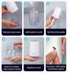 Portable 250ML Ultrasonic Humidifier for Home, Baby & Small Rooms – 8H Run Time