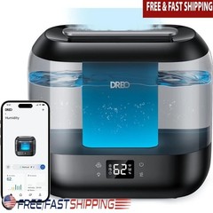 Smart Ultrasonic Humidifier Top Fill Control 32H Large Room Baby Plant New