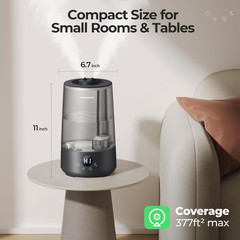 3.6L Cool Mist Humidifiers for Bedroom, Large Room, Home, House, Office, Living
