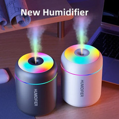 180ML Mini USB Air Humidifier Aroma Diffuser LED Essential Oil Purifier