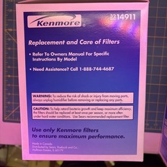 Genuine Kenmore Humidifier 4 Pack Replacement Filters 32-14911 New